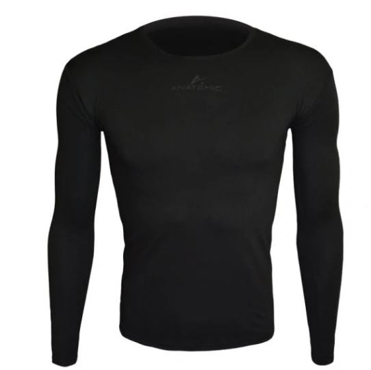 Thermal Long sleeve Undervest - Black