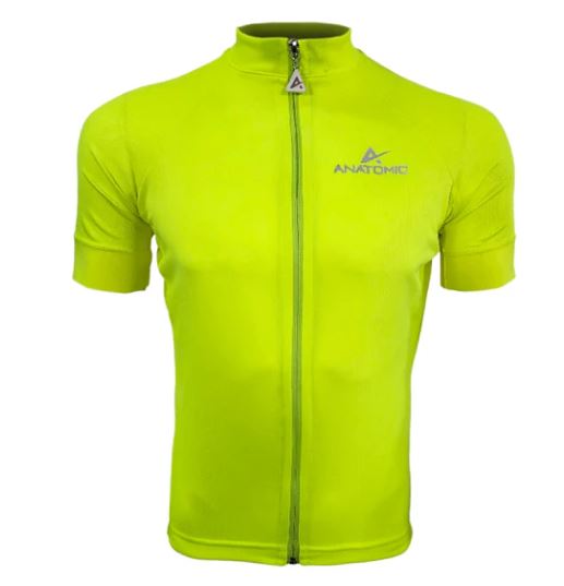 Vizi Neon Yellow Cycling Shirt (LIMITED SIZES AVAILABLE)